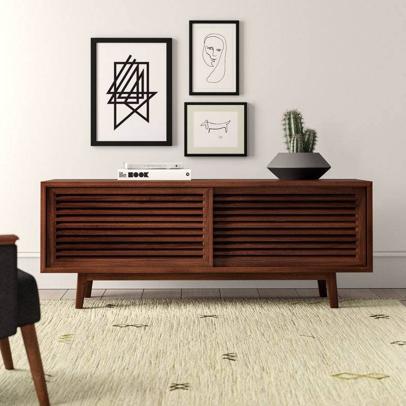 Vitale Solid Wood TV Stand for TVs up to 70 inches & Reviews | AllModern